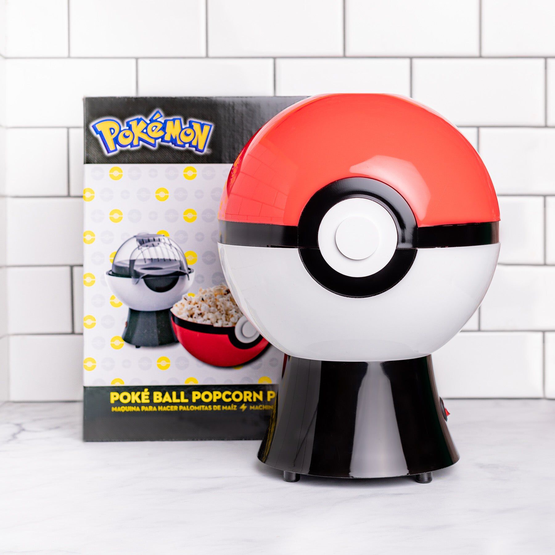 Pokemon Pokeball Popcorn Maker, RED, alternate image number 5