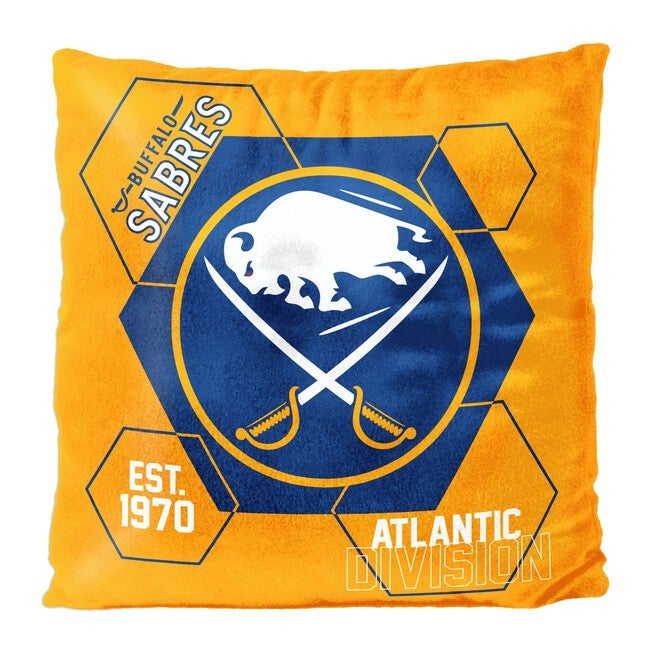 Sabres Velvet Reverse Pillow, MULTI, hi-res image number 0