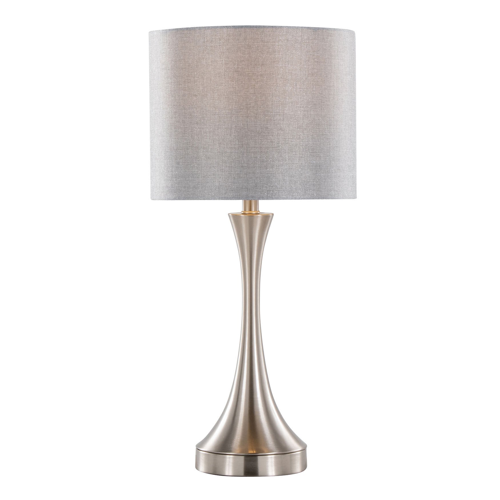 Lenuxe 25 inches Metal Table Lamp With Usb - Set Of 2, , alternate image number 2