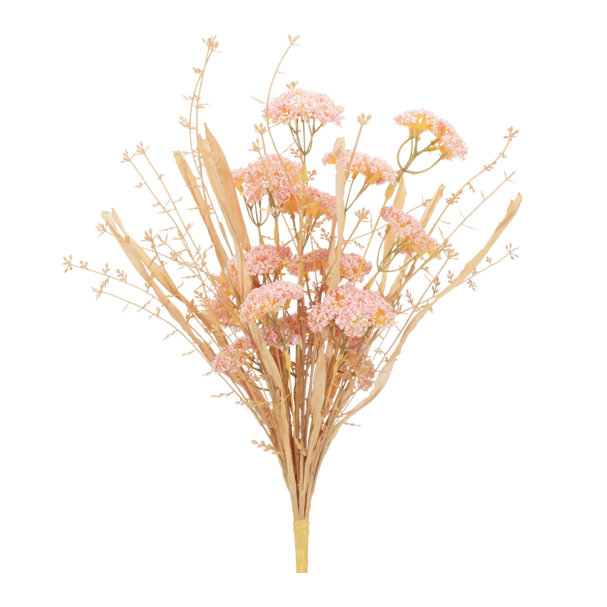 Blush Floral Grass Bush (Set of 2), PINK/BEIGE, hi-res image number 0