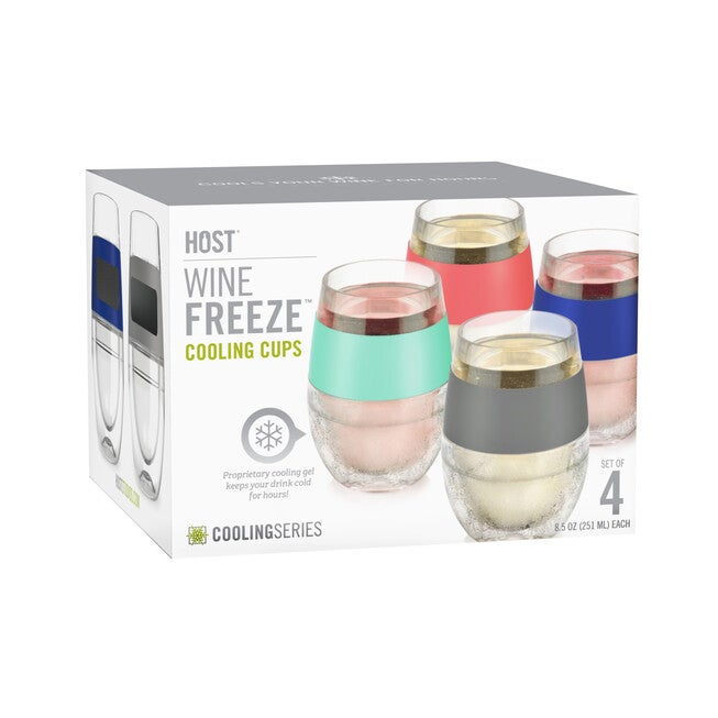 Wine Freeze Cooling Cups (Set Of 4) By, , alternate image number 9