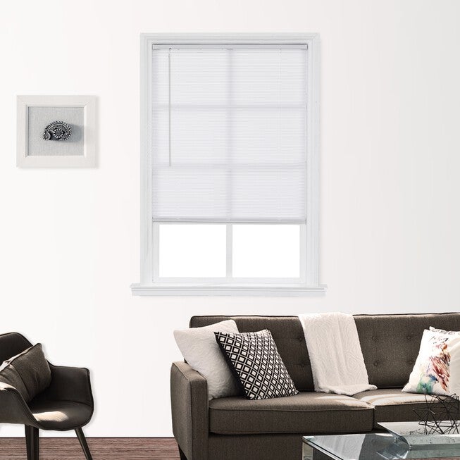 Cut-to-Width 1 inches LF Cordless Blind, WHITE, hi-res image number 0