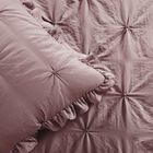 Ravello Pintuck Ruffle Skirt Bedspread 3 Pc Set, , alternate image number null