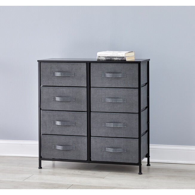 8-Drawer Eve Storage Dresser, GRAY, hi-res image number null
