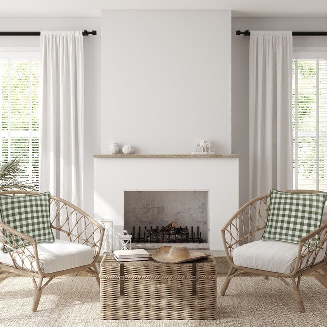 Buffalo Check Throw Pillow Covers - 18-in x 18-in - Set of Two, , alternate image number 22