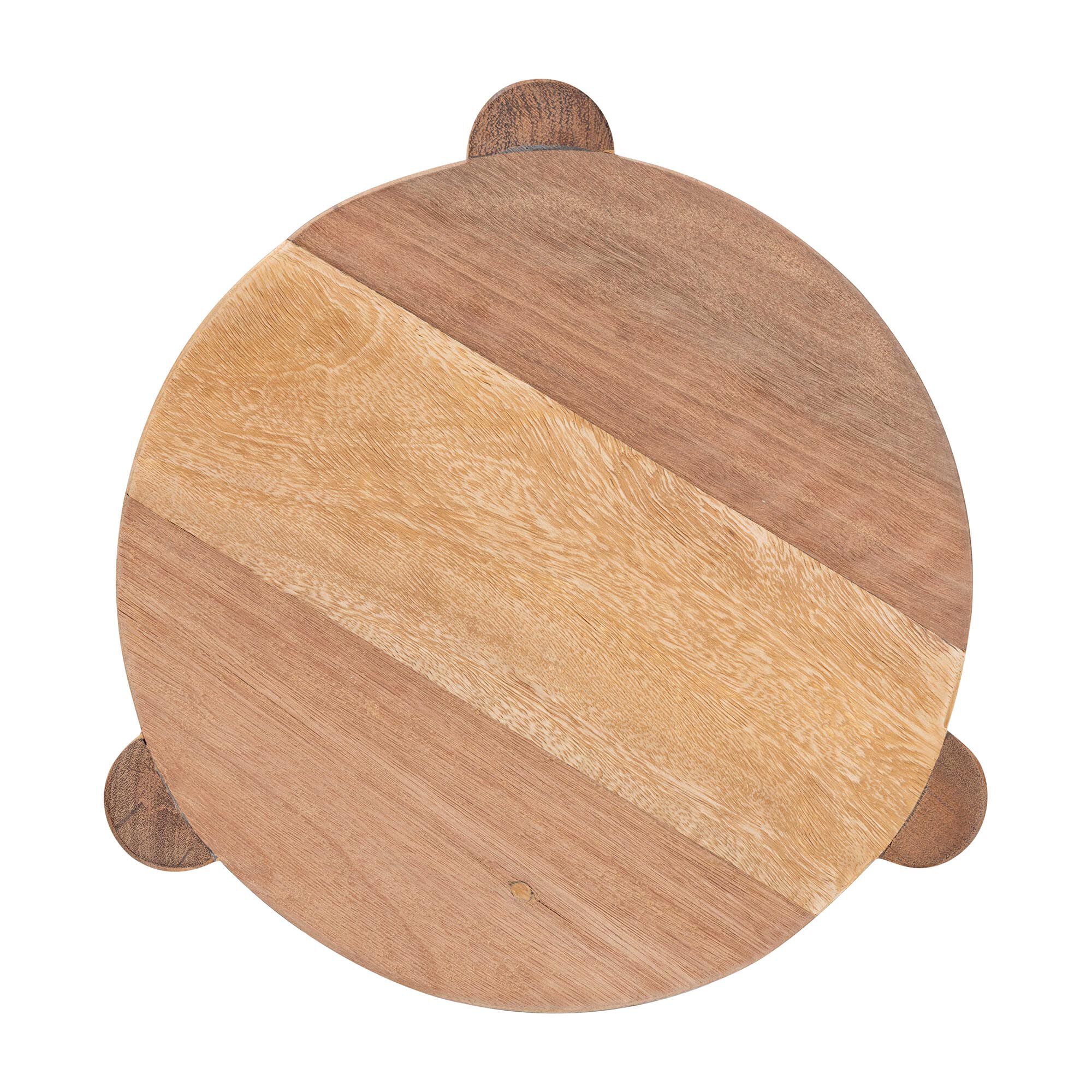 Shadi Acacia Wood Multipurpose Accent Stool, BROWN, alternate image number 5