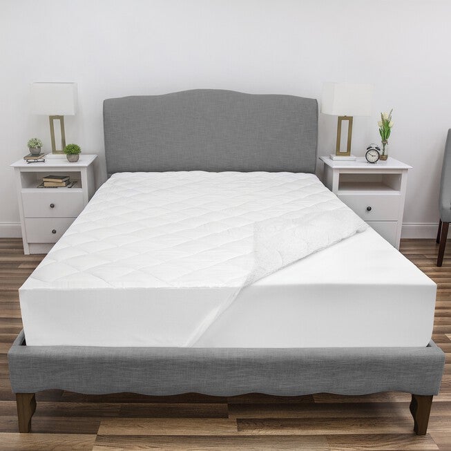 SensorPEDIC All Seasons Reversible Mattress Pad, , alternate image number null