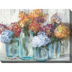 Mason Jars Outdoor Wall Art