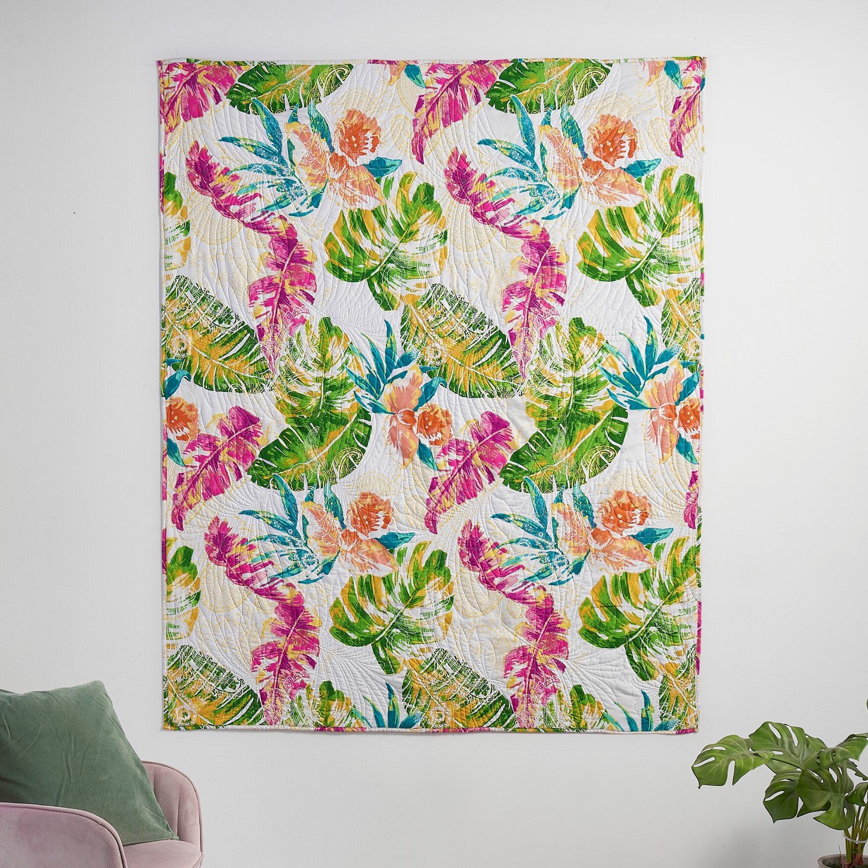 Tropics Throw Blanket, , on-hover image number 1