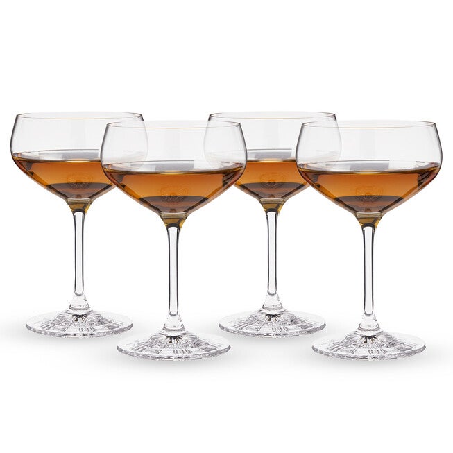 8.3 Oz Perfect Coupette Glass (Set Of 4), CLEAR, hi-res image number 0