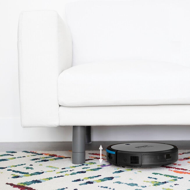 Kalorik Home Ionic Pure Air Smart Robot Vacuum, Black and Gray, , alternate image number null