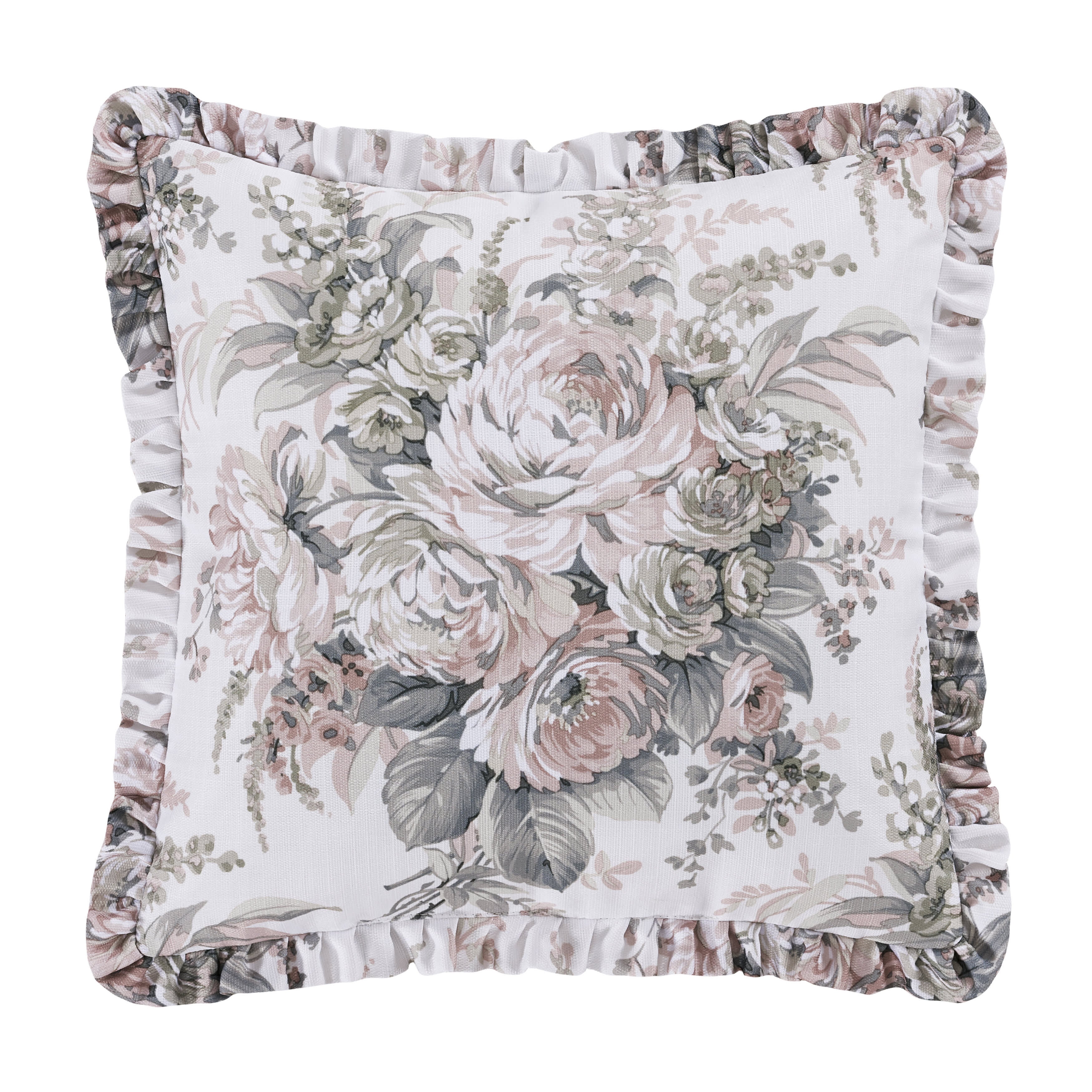 Estelle Blush 16 Inch Square Decorative Throw Pillow, BLUSH, hi-res image number null