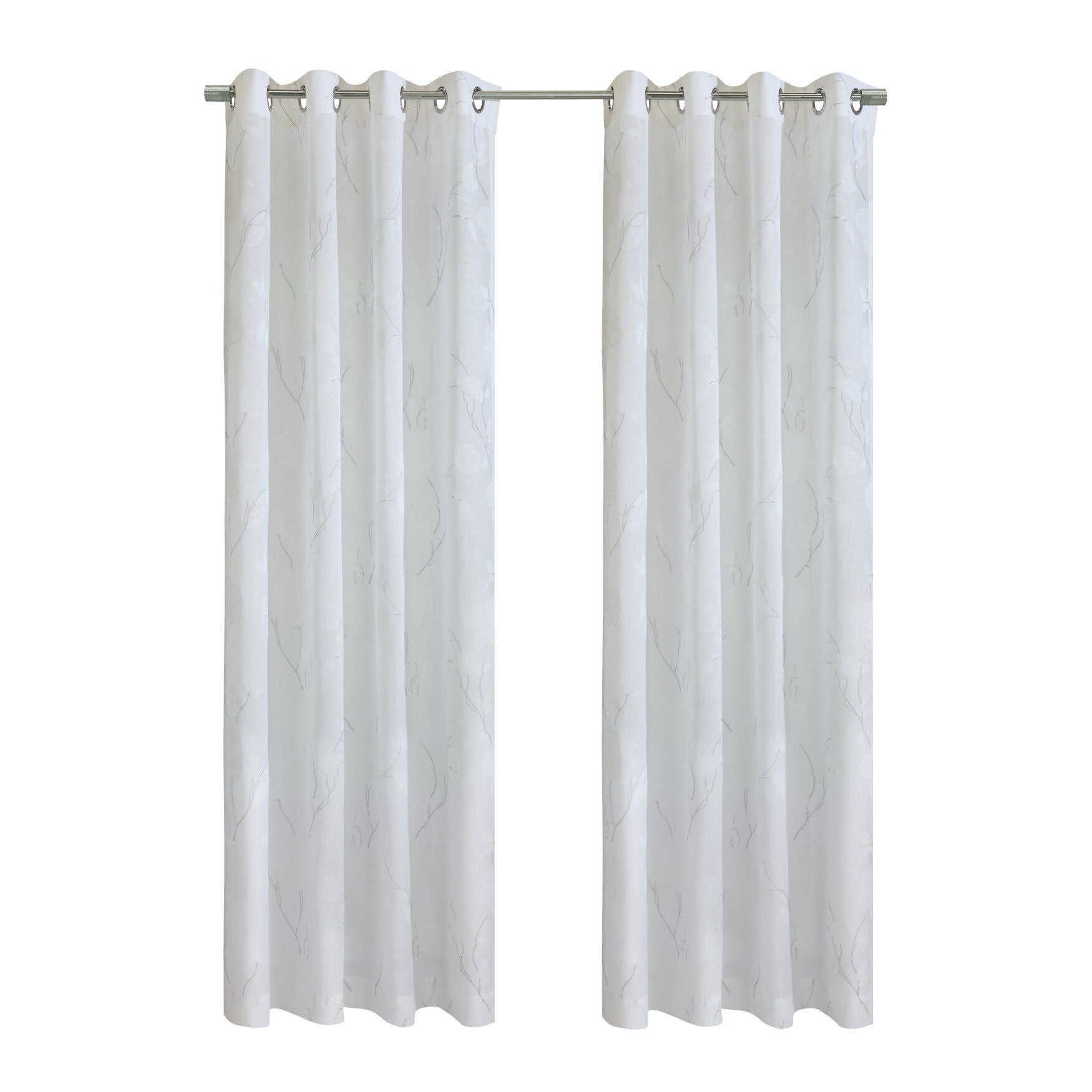 Triston Light Filtering Grommet Curtain Panel, , on-hover image number 1