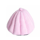 Plush Faux Fleece Cave Cat dog Bed, Soft PInk, , alternate image number null