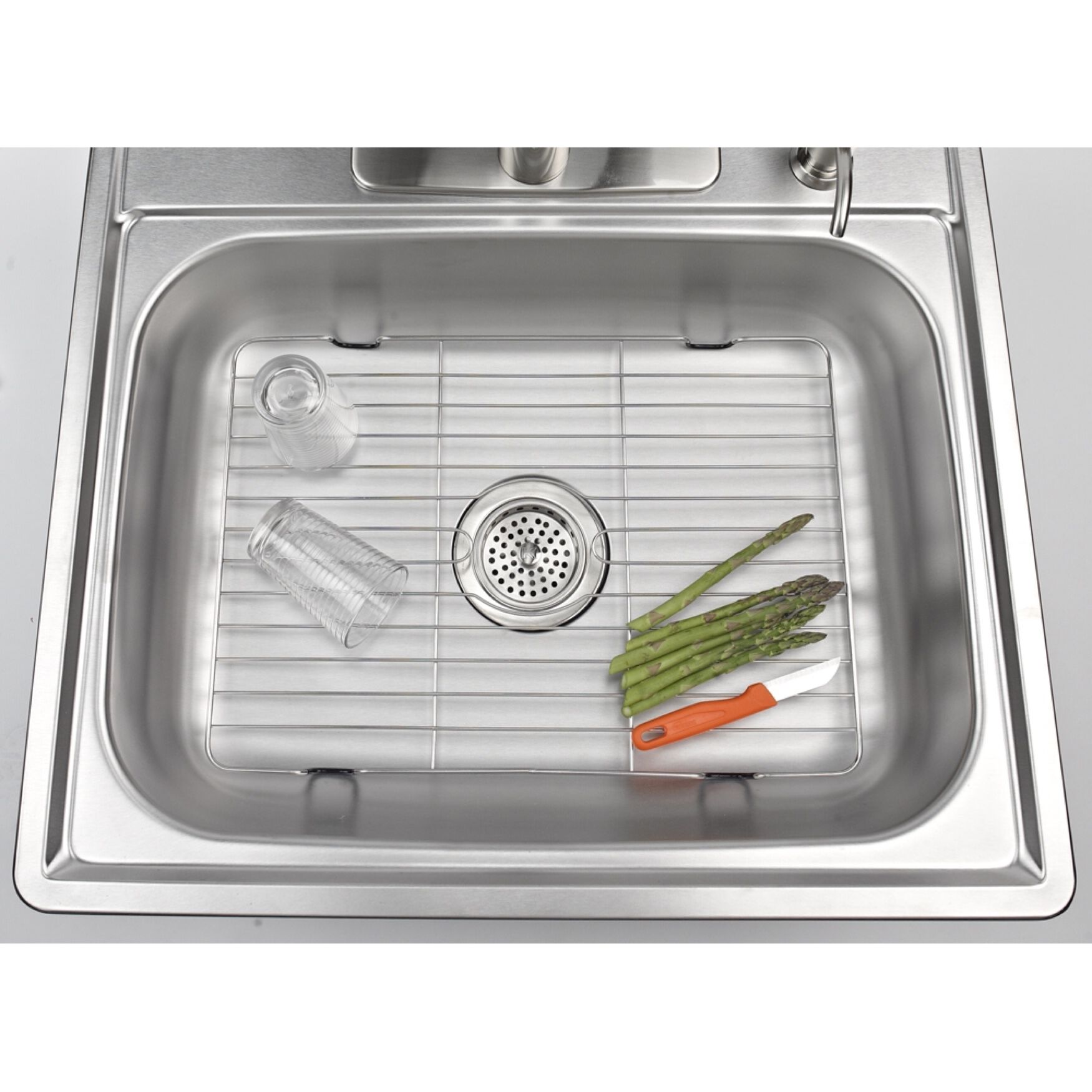 Stainless Steel Sink Protector, , on-hover image number 1
