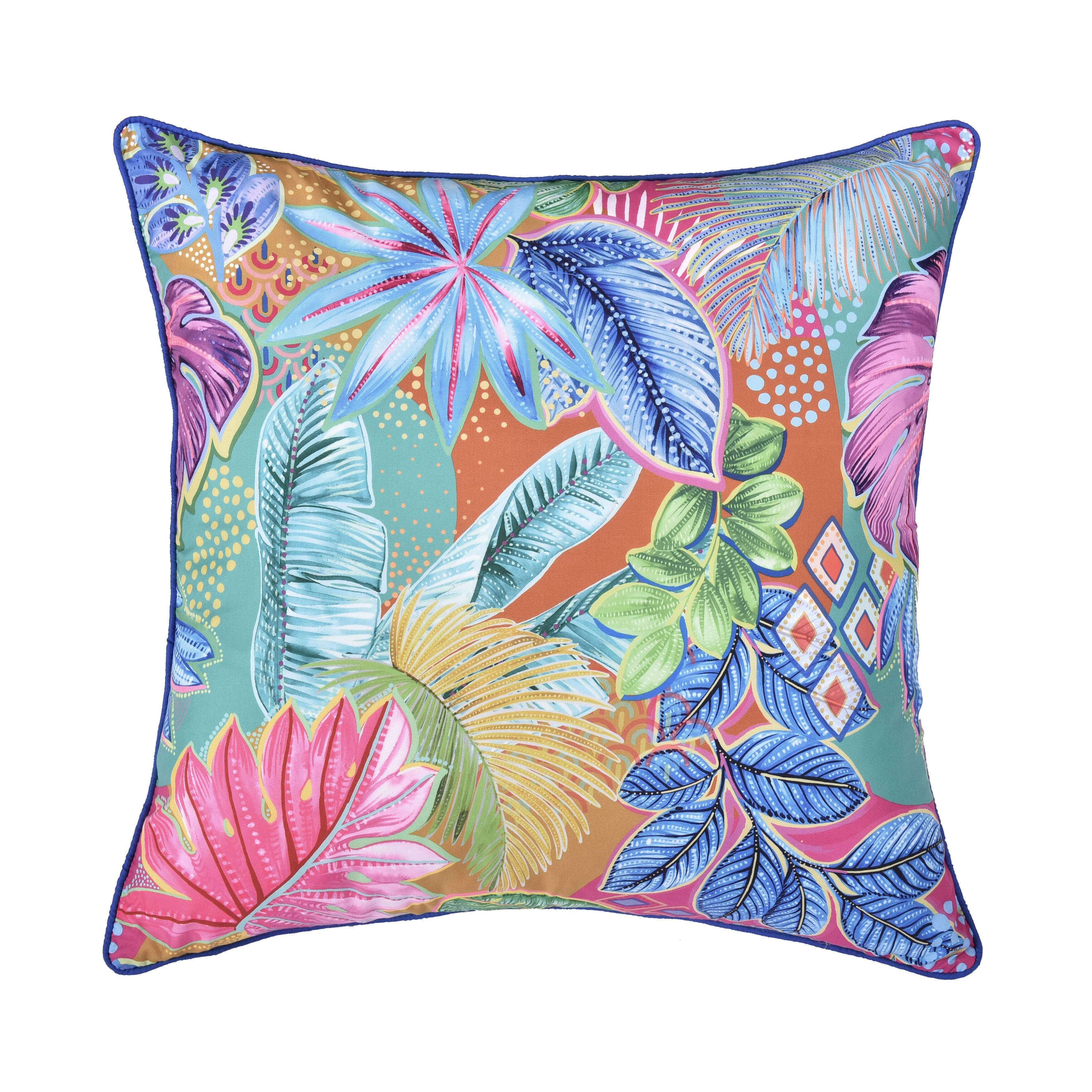 HANALEI EURO SHAM, TURQUOISE, on-hover image number 1