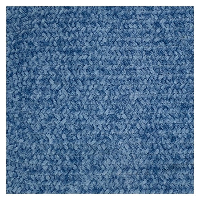 Better Trends Chenille Solid Braid Collection Reversible Indoor Area Utility Rug in Vibrant Colors, Oval, , alternate image number 4
