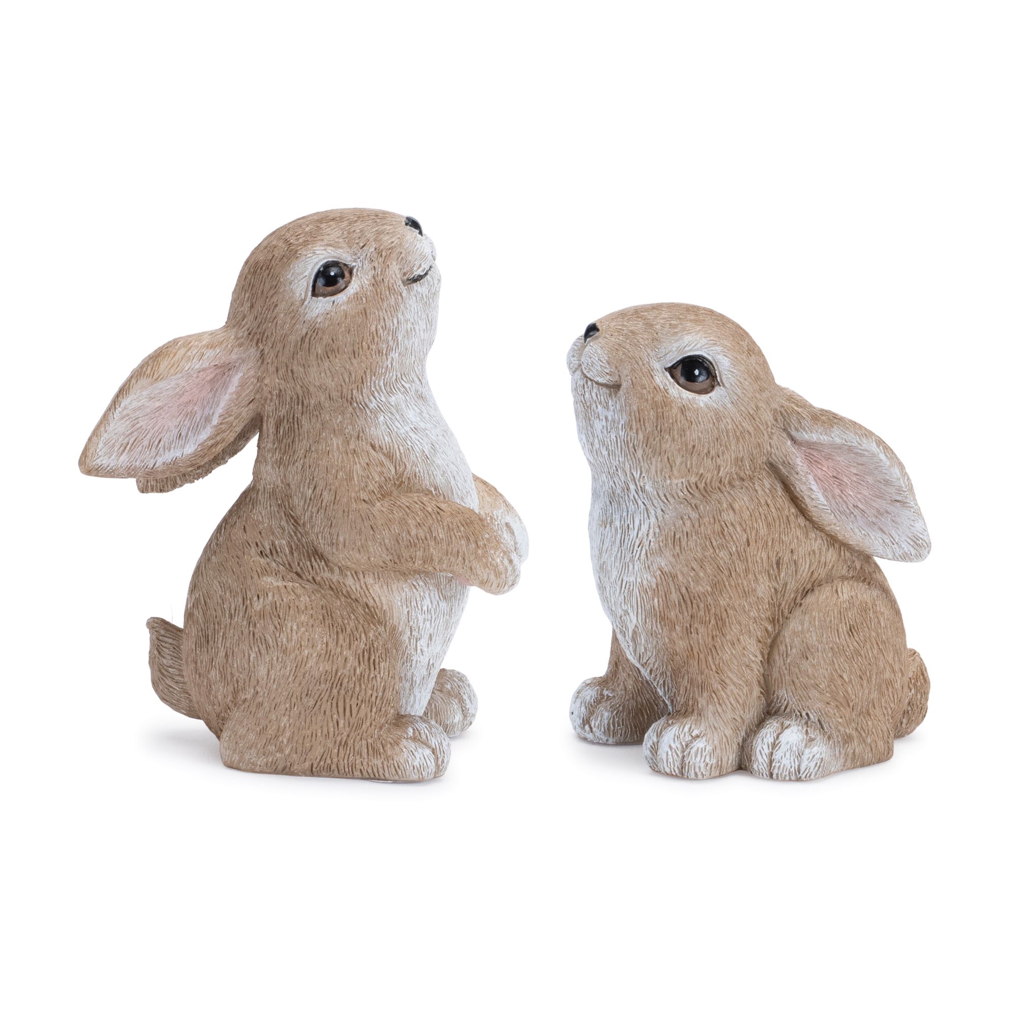 Woodland Bunny Figurine (Set of 4), BEIGE, hi-res image number 0