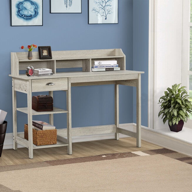 Finley 47-inch Writing Desk with Hutch, , alternate image number 9
