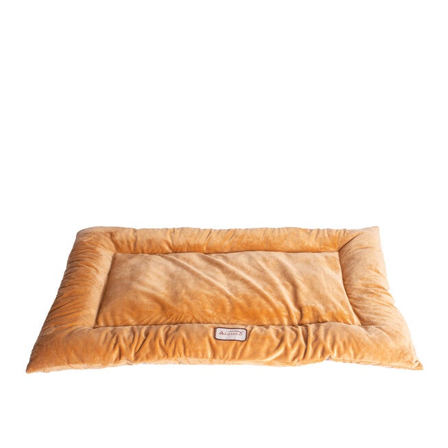 Pet Bed Mat, Dog Crate Soft Pad With Poly Fill Cushion, Large Earth Brown, , alternate image number 2