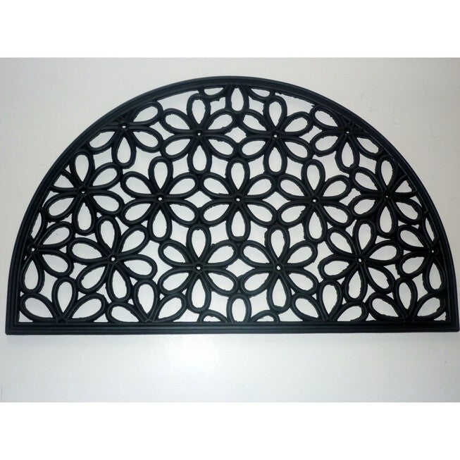 Daisy Coir Mat With Rubber Backing Floor Coverings, MULTI, hi-res image number 0