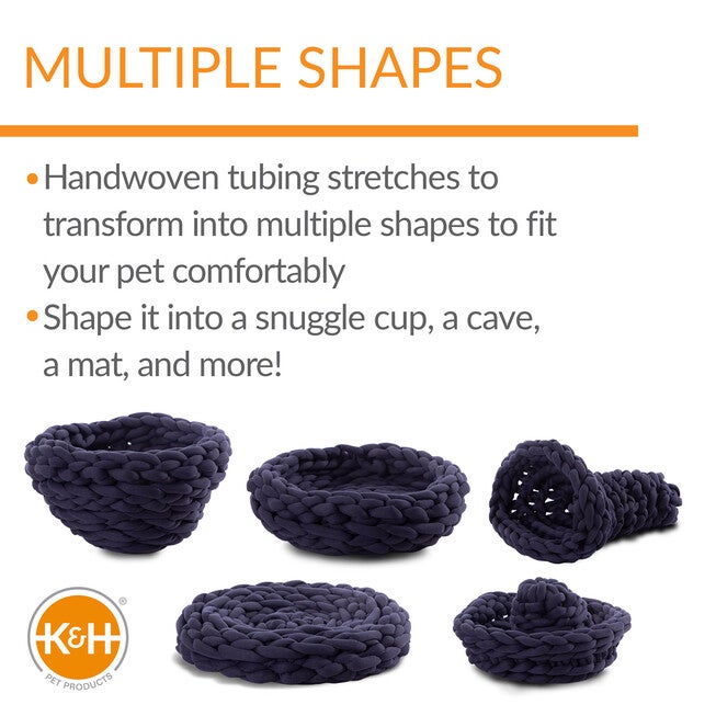 Knitted Pet Bed, , on-hover image number null
