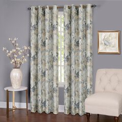 Tranquil Lined Grommet Window Curtain Panel