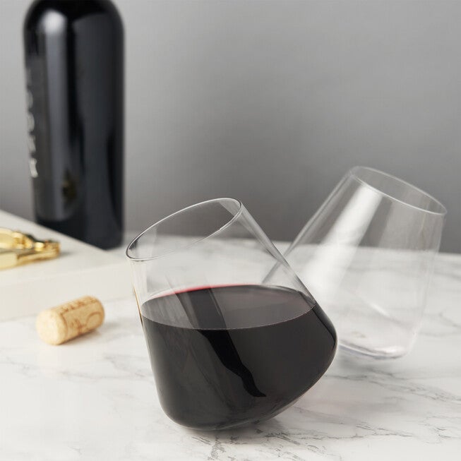 Rolling Crystal Wine Glasses, , alternate image number 2