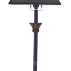 Tuscan Black Polystone Fleur-De-Lis Buffet Lamp, , alternate image number null