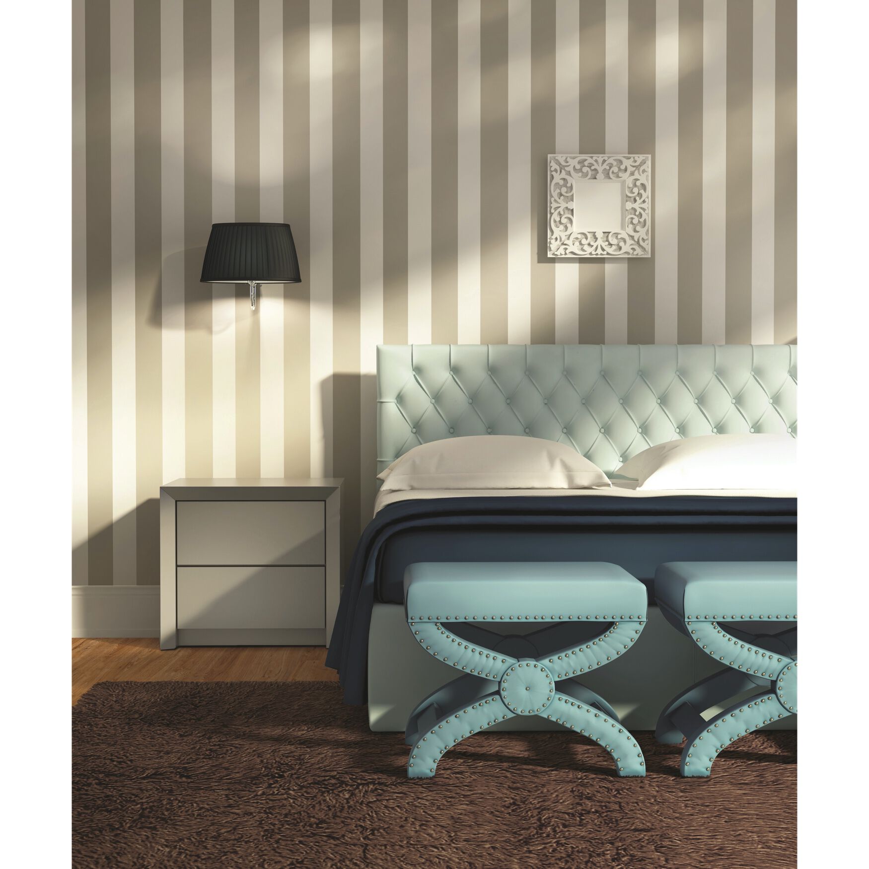 Flokati Cocoa Rug, , alternate image number 4