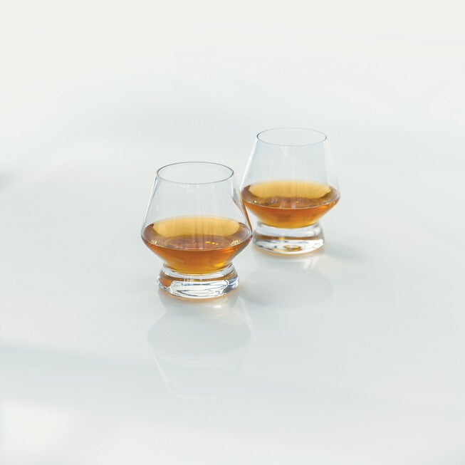 Footed Crystal Scotch Glasses, , alternate image number null