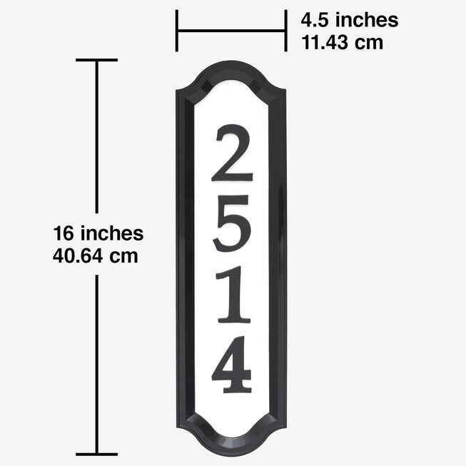 Nite Bright Richfield Home Address Sign, , on-hover image number 1