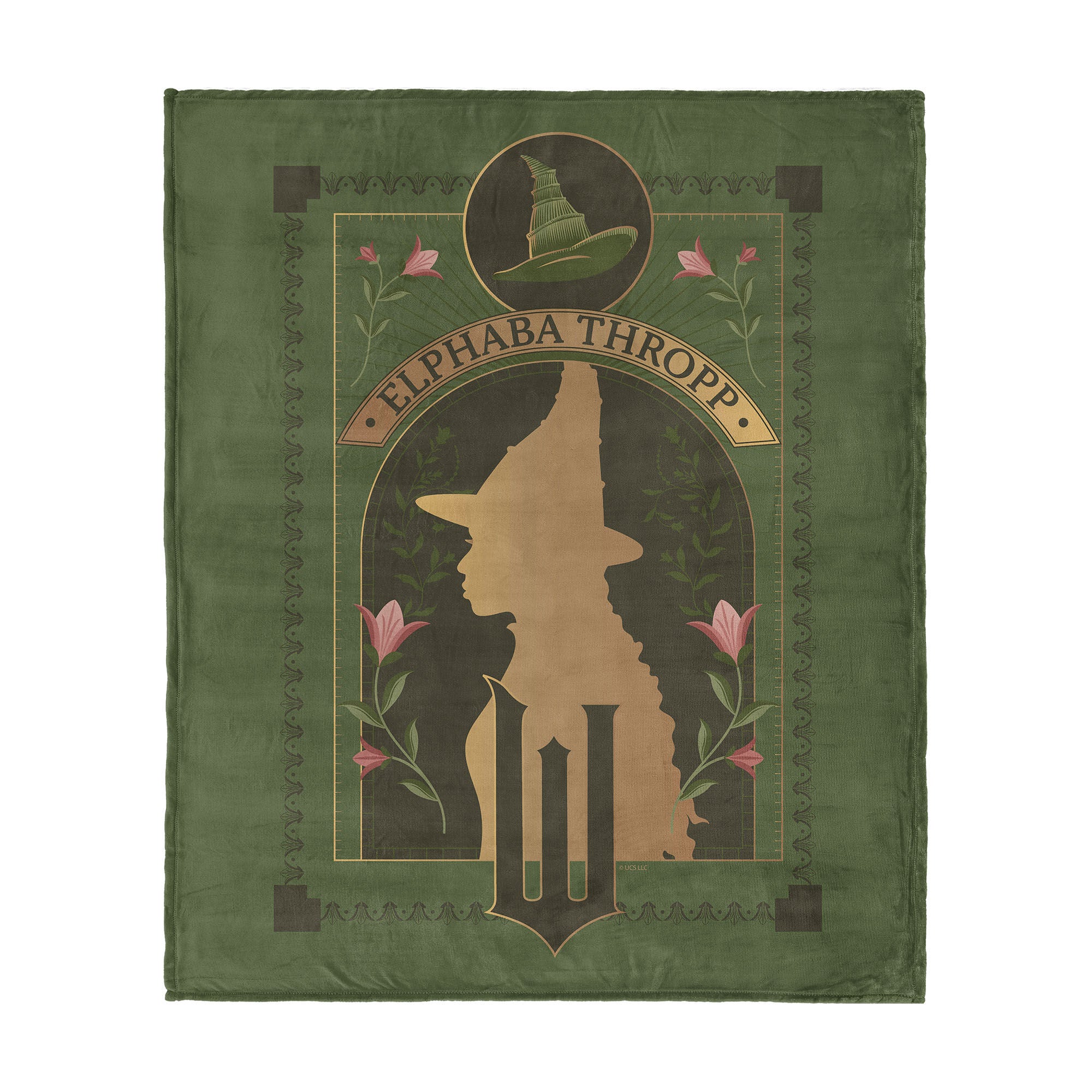 Wicked Elphaba Thropp Silk Touch Throw Blanket 50x60 inches, ELPHABA, hi-res image number 0