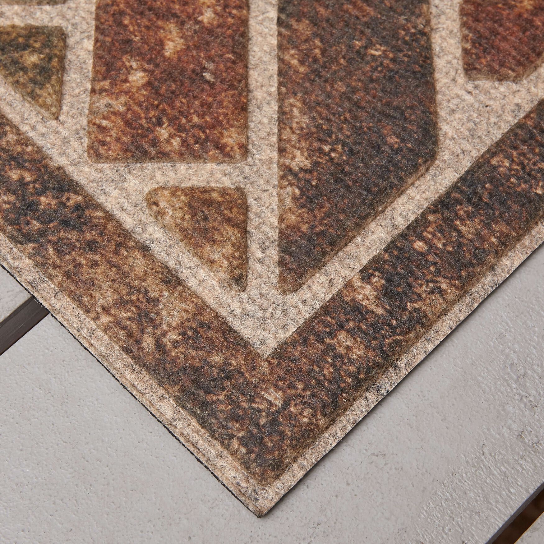 Ornamental Brick Door Mat, , on-hover image number 1