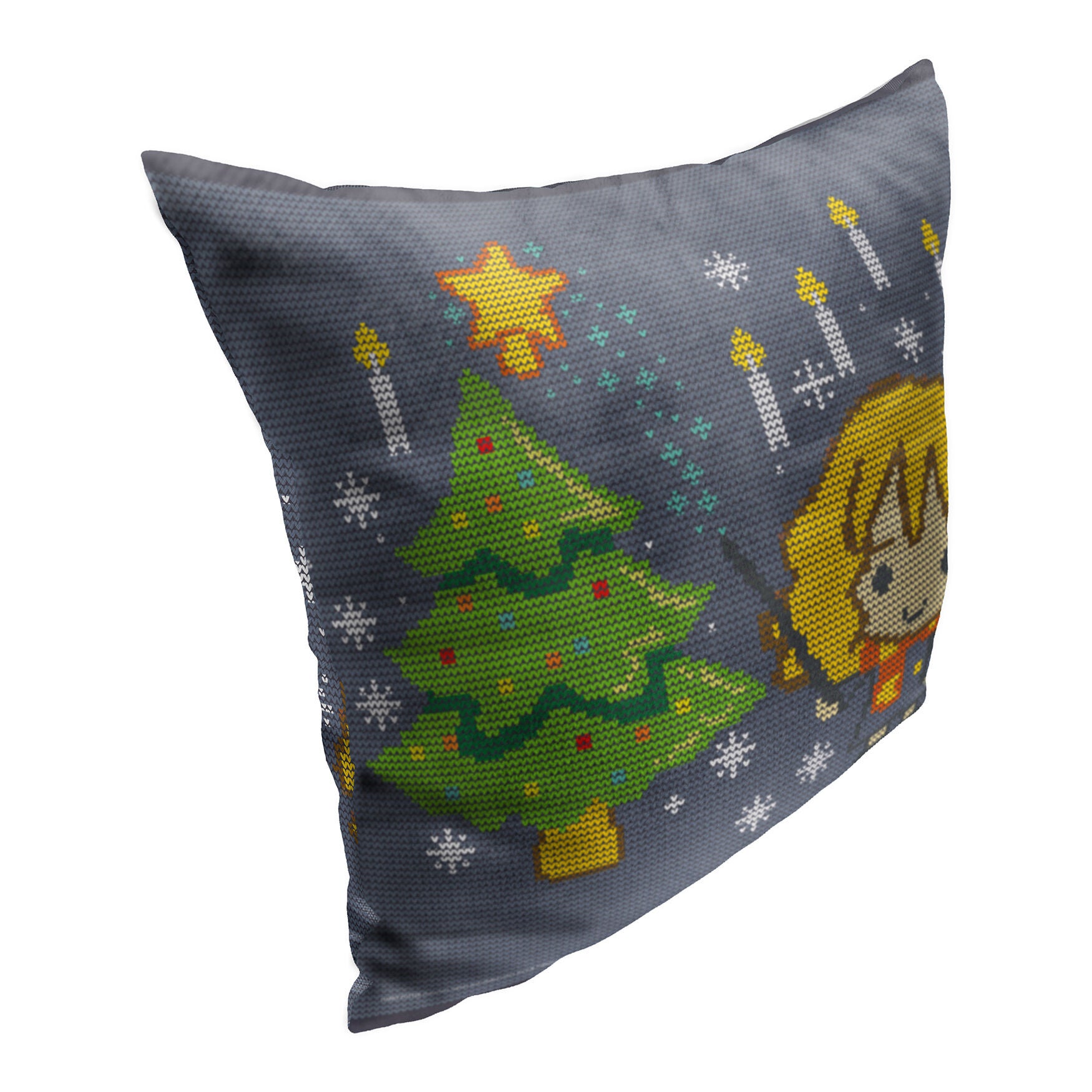 Wb Harry Potter Christmas Magic Printed Throw Pillow, , on-hover image number 1