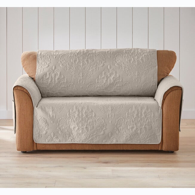 Pinsonic Loveseat Pet Protector, NATURAL, hi-res image number 0