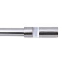 Versailles' Crystale Barrel Finial Rod Set (72in - 144in), BRUSHED NICKEL, hi-res image number null