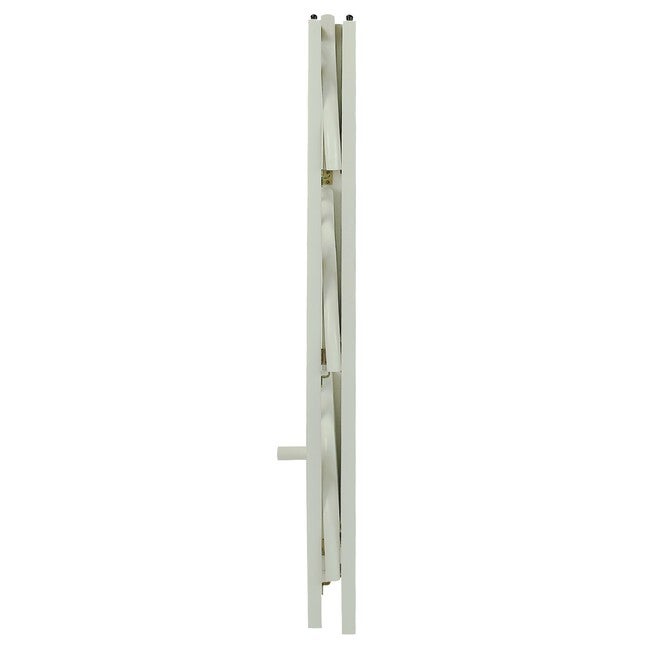 4-Shelf Corner Folding Bookcase-White, , alternate image number 2