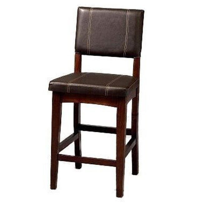 Bar Stool, 17¾"Wx19½"Dx30 inchesH, BROWN, hi-res image number null