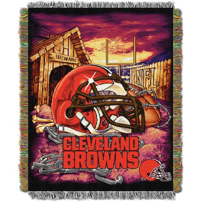 Browns Home Field Advantage Throw, MULTI, hi-res image number 0