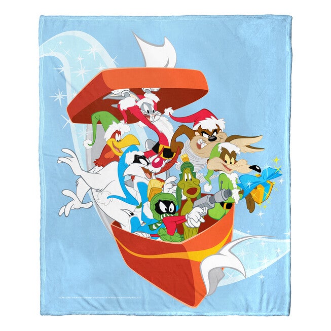 Wb Looney Tunes Bursting Bundle Silk Touch Throw, , on-hover image number null