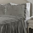 Ravello Pintuck Ruffle Skirt Bedspread 3 Pc Set, , alternate image number null