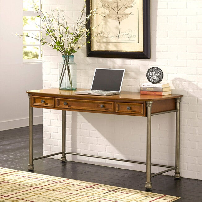 The Orleans Executive Desk, VINTAGE CARAMEL, hi-res image number null