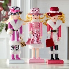 Set of 3 Nutcracker Girls