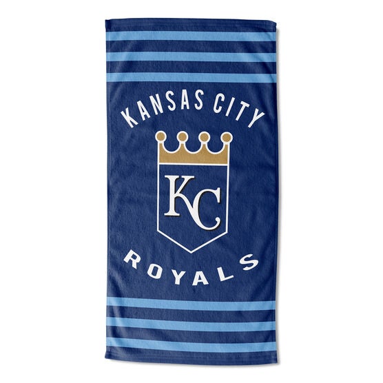 Royals Stripes Beach Towel, MULTI, hi-res image number null