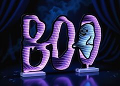 BOO/Ghost Ekkolight 23.5"L