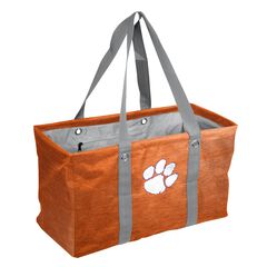 Clemson Crosshatch Picnic Caddy Bags