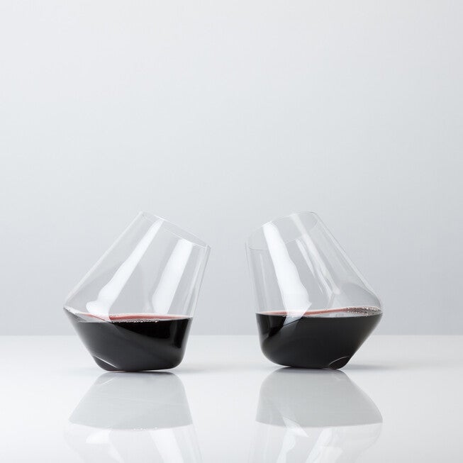 Rolling Crystal Wine Glasses, , on-hover image number 1