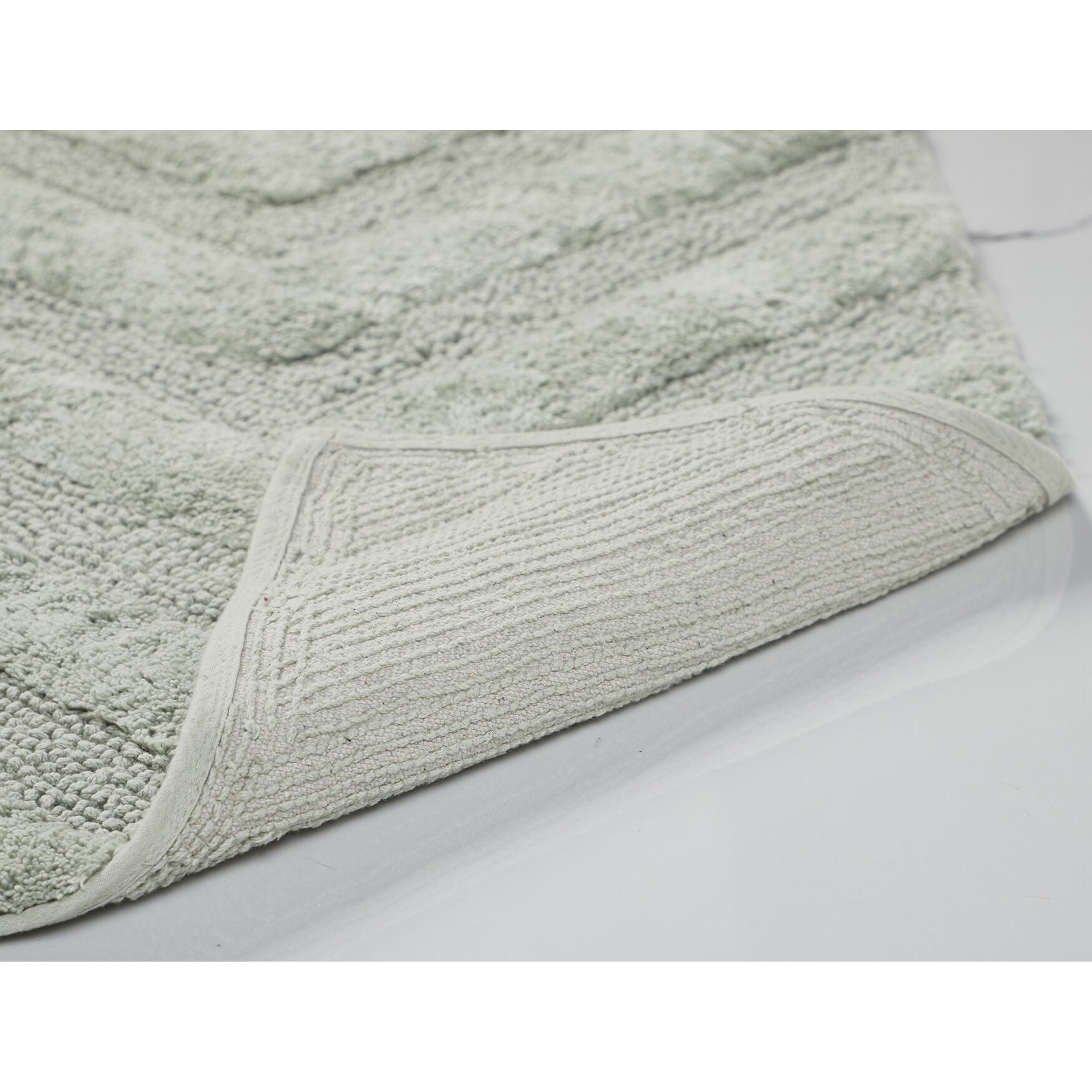 Hugo Collection 100% Cotton 2 Piece (20 inches X 20 inches | 21 inches X 34 inches) Bath Rug Set, , alternate image number 3