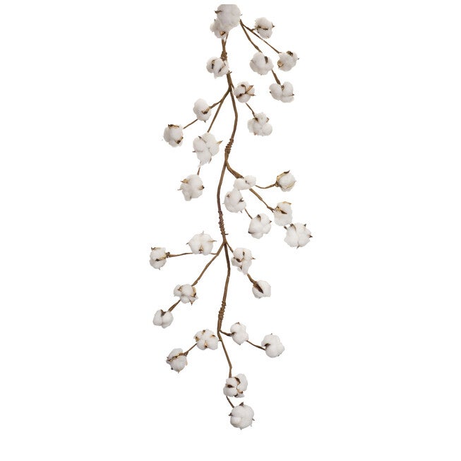 Cotton Twig Garland (Set Of 2), BROWN, hi-res image number null